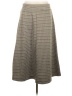 Lands' End Houndstooth Brown Casual Skirt Size S - photo 2