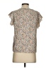 Emery Rose 100% Polyester Tan Short Sleeve Blouse Size S - photo 2