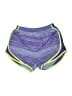 Nike 100% Polyester Stripes Purple Athletic Shorts Size S - photo 1