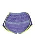 Nike 100% Polyester Stripes Purple Athletic Shorts Size S - photo 2