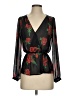 Express Black 3/4 Sleeve Blouse Size XS - photo 1