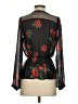 Express Black 3/4 Sleeve Blouse Size XS - photo 2