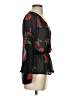 Express Black 3/4 Sleeve Blouse Size XS - photo 4