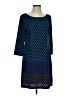 Old Navy 100% Polyester Polka Dots Blue Casual Dress Size S - photo 1