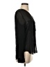 T. Babaton 100% Silk Black Long Sleeve Silk Top Size XS - photo 4