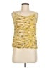 ALLSAINTS 100% Viscose Yellow Sleeveless Blouse Size 6 - photo 1