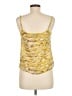 ALLSAINTS 100% Viscose Yellow Sleeveless Blouse Size 6 - photo 2