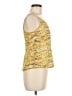 ALLSAINTS 100% Viscose Yellow Sleeveless Blouse Size 6 - photo 4