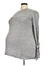 Isabel Maternity Gray Long Sleeve Top Size XXL - photo 1