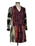 Tiny 100% Rayon Paisley Burgundy Casual Dress Size XS - photo 1