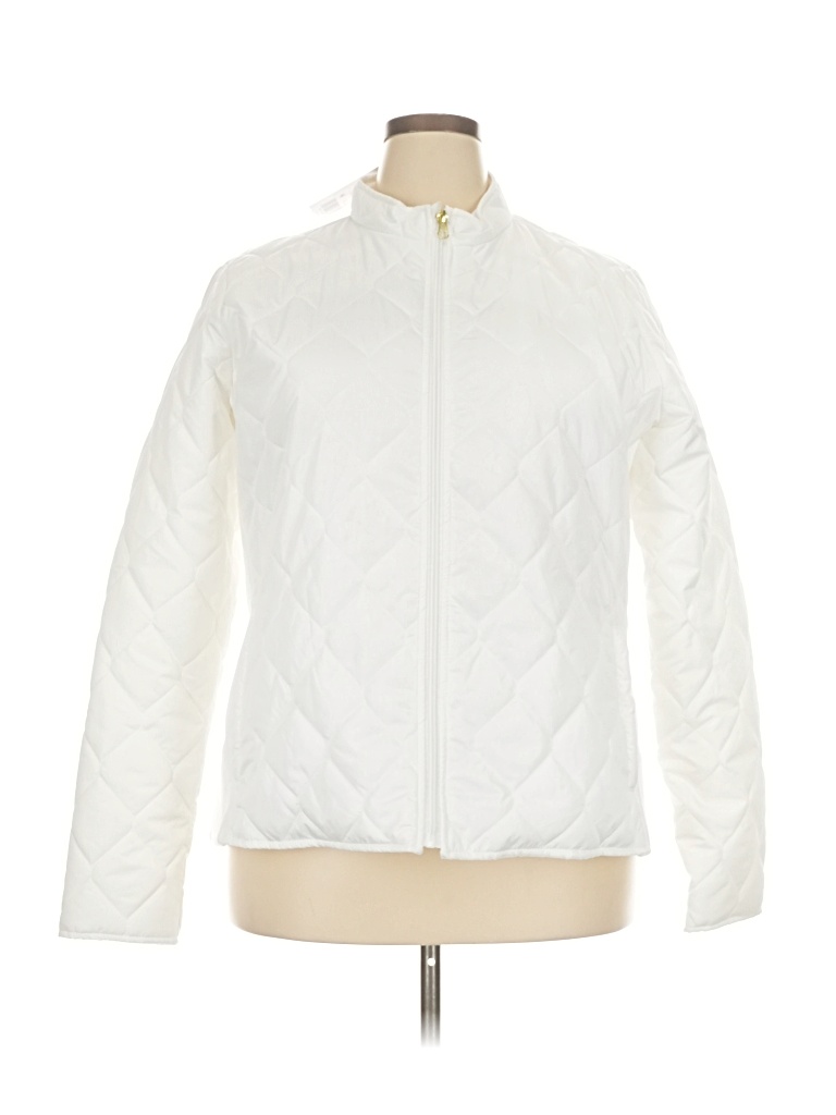 Pre-owned Kim Rogers Jacket In White