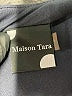 Maison Tara Solid Black Casual Dress Size 8 - photo 7