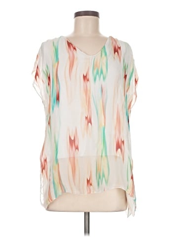 Tempo Paris Short Sleeve Blouse (view 1)
