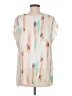 Tempo Paris Ivory Short Sleeve Blouse Size Med - Lg - photo 2
