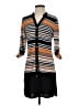 Grifflin Orange Casual Dress Size S - photo 1