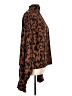 Unbranded Animal Print Brown Long Sleeve Blouse Size XXL (estimated) - photo 4