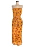 Evolutionary Floral Orange Yellow Jumpsuit Size M - photo 1