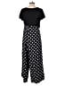 Shein Polka Dots Black Jumpsuit Size 12 - photo 2