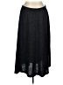 Assorted Brands Solid Gray Casual Skirt Size L (estimated) - photo 1