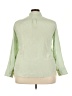 J.Crew Green 3/4 Sleeve Button-Down Shirt Size 18 - photo 2