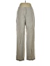 Crazy Horse 100% Rayon Chevron-herringbone Gray Casual Pants Size 12 - photo 1