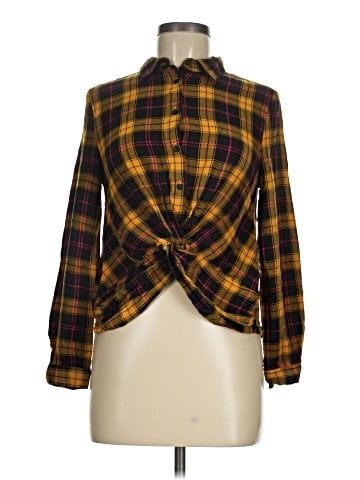 Love Tree Long Sleeve Blouse (view 1)