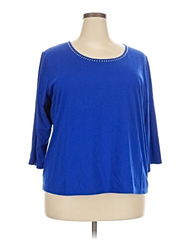 Company Ellen Tracy 3/4 Sleeve Top (view 1)