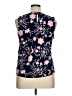 Magnolia Grace Blue Sleeveless Blouse Size XL - photo 2