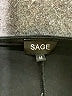 Sage Black Long Sleeve Blouse Size M - photo 7
