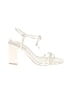 Schutz Ivory White Sandals Size 10 - photo 1
