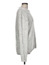 Divided by H&M Metallic Silver Pullover Sweater Size L - photo 4