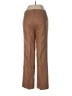 Worth 100% Silk Chevron-herringbone Brown Silk Pants Size 6 - photo 2