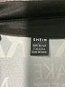 Shein Print Black Long Sleeve Blouse Size L - photo 7