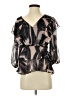 Ted Baker London Black 3/4 Sleeve Blouse Size 4 (1) - photo 1