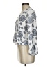 Altar'd State 100% Rayon Silver Long Sleeve Blouse Size S - photo 5