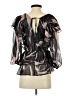 Ted Baker London Black 3/4 Sleeve Blouse Size 4 (1) - photo 2