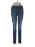 Express Outlet Solid Blue Jeans Size 10 - photo 1