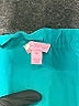 Lilly Pulitzer 100% Polyester Teal 3/4 Sleeve Blouse Size M - photo 7