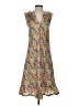 Brooke Wright Paisley Orange Casual Dress Size XS - photo 1