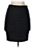 Lily White Solid Black Formal Skirt Size M - photo 2