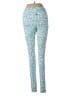 Beach Bunny Animal Print Blue Active Pants Size 2 - photo 2