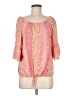 I.N. Studio Pink 3/4 Sleeve Blouse Size M - photo 1
