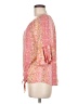 I.N. Studio Pink 3/4 Sleeve Blouse Size M - photo 5