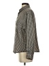 Grade & Gather Houndstooth Brown Long Sleeve Button-Down Shirt Size S - photo 5