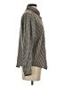 Grade & Gather Houndstooth Brown Long Sleeve Button-Down Shirt Size S - photo 4