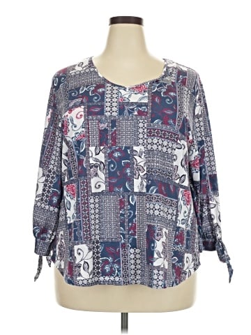 Allison Daley 3/4 Sleeve Blouse (view 1)