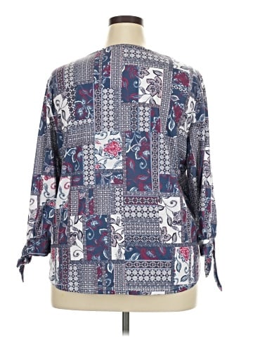 Allison Daley 3/4 Sleeve Blouse (view 2)