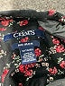 Chaps 100% Cotton Floral Black Long Sleeve Button-Down Shirt Size 1X - photo 7