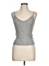 Charlotte Russe Silver Sleeveless Top Size L - photo 1