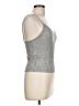 Charlotte Russe Silver Sleeveless Top Size L - photo 4